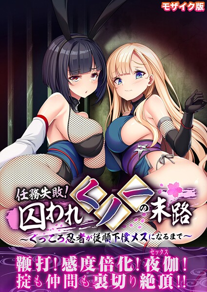 任務失敗!囚われくノ一の末路 〜くっころ忍者が従順下僕メスになるまで〜 モザイク版